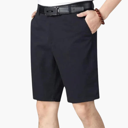Men's Slim Fit Shorts Zip Fly