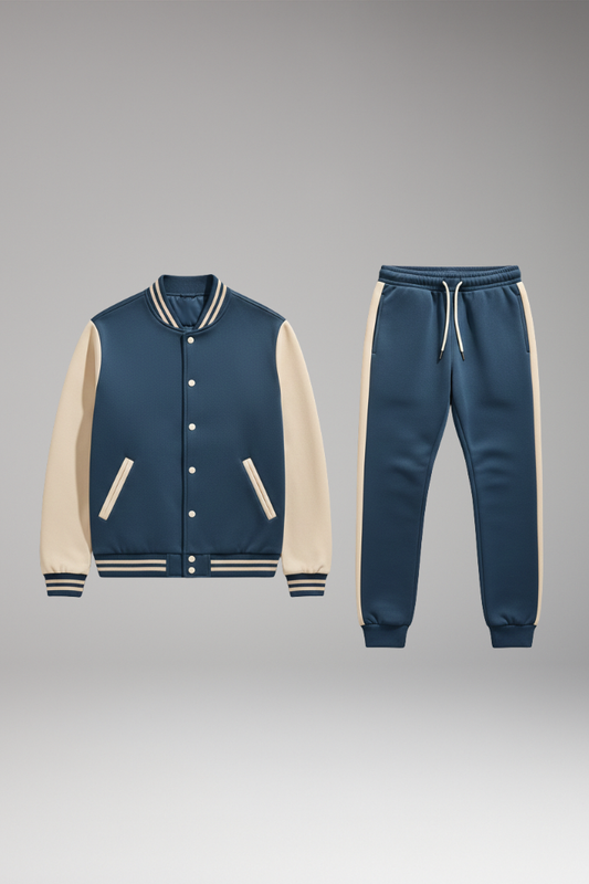 Men's Sports Suit Bomber Jacket Jogging Pants - Vonnera