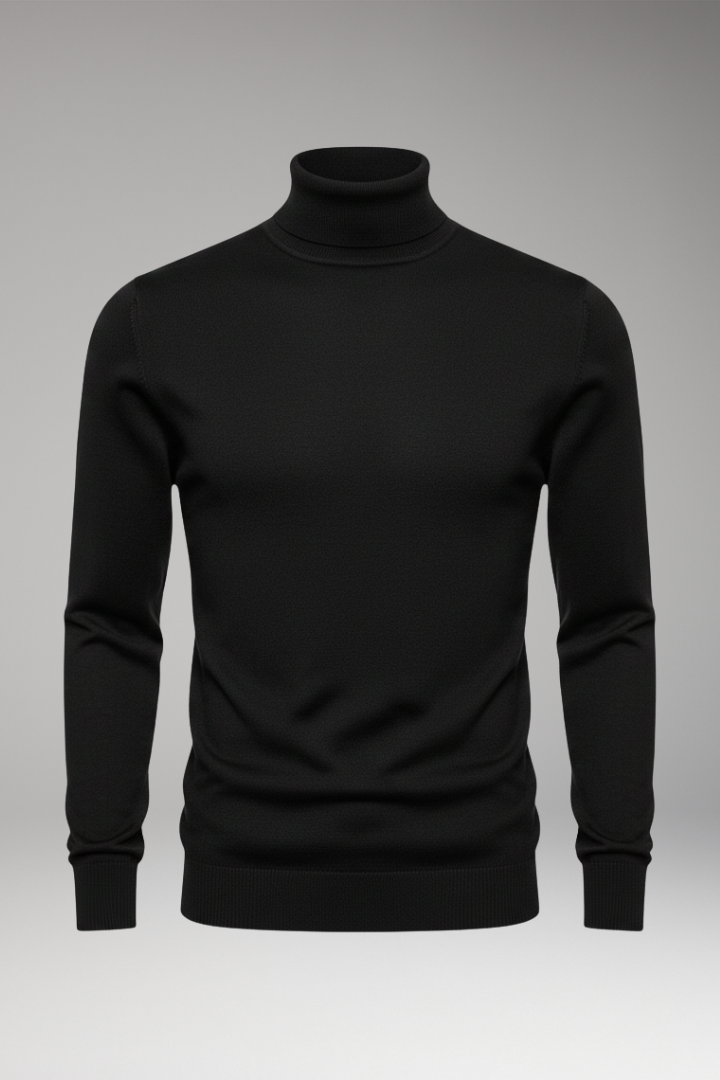 Men's Turtleneck Sweater Long Sleeves - Vonnera