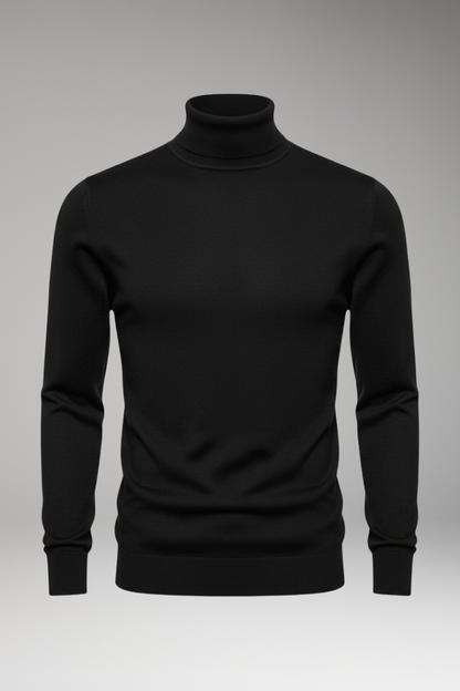 Men's Turtleneck Sweater Long Sleeves - Vonnera