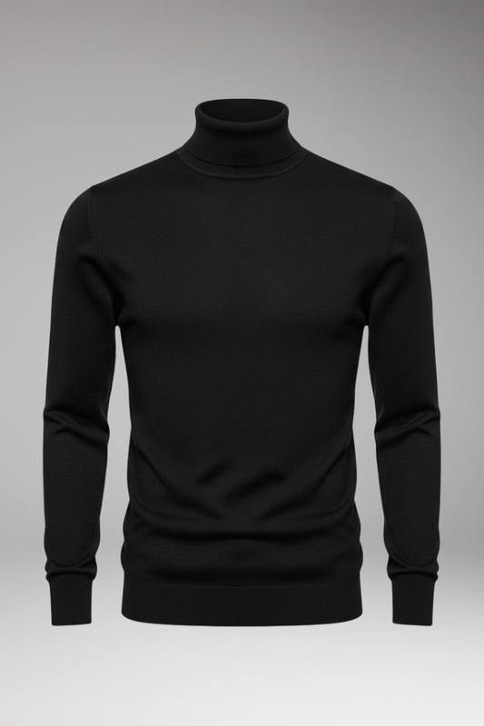 Men's Turtleneck Sweater Long Sleeves - Vonnera