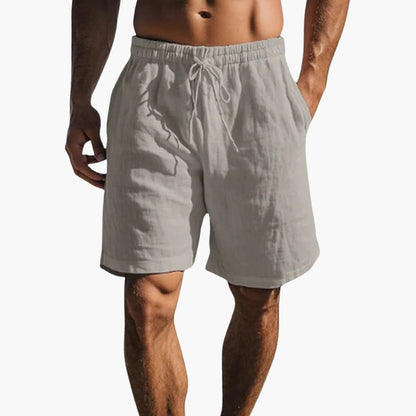 Men's Swim Shorts Elastic Drawstring Waist