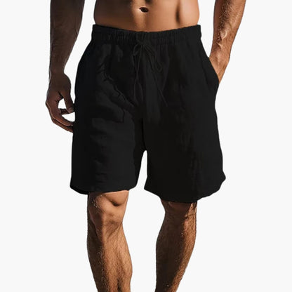 Men's Swim Shorts Elastic Drawstring Waist - Vonnera