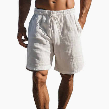 Men's Swim Shorts Elastic Drawstring Waist