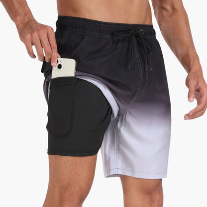 Men's Swim Shorts Drawstring Inner Lining - Vonnera
