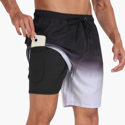 Men's Swim Shorts Drawstring Inner Lining - Vonnera