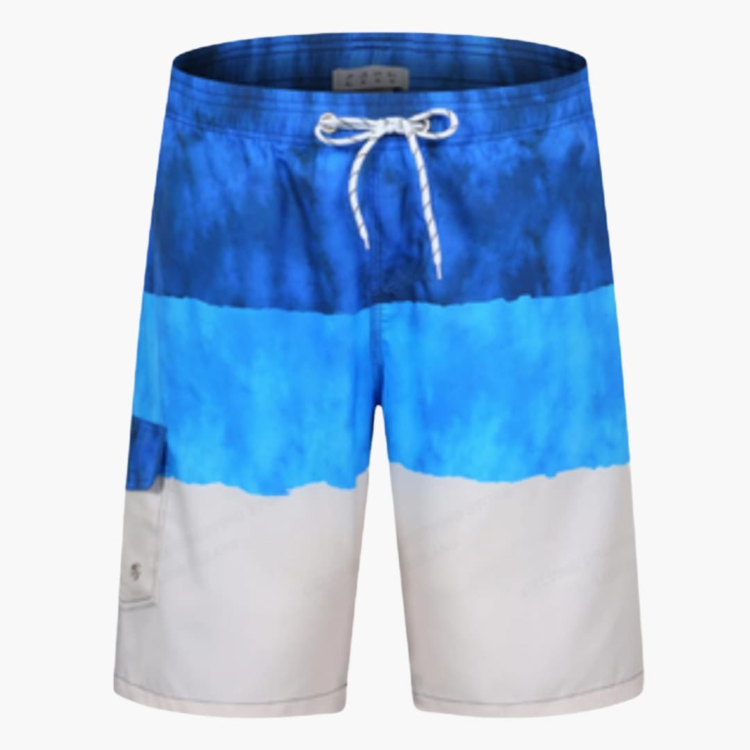 Men's Swim Shorts Water-Resistant Stretch Waistband