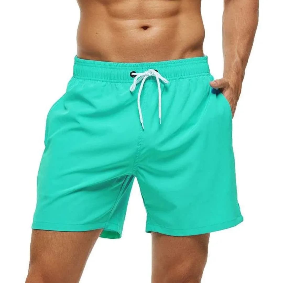 Men's Swim Trunks Adjustable Drawstring Waist