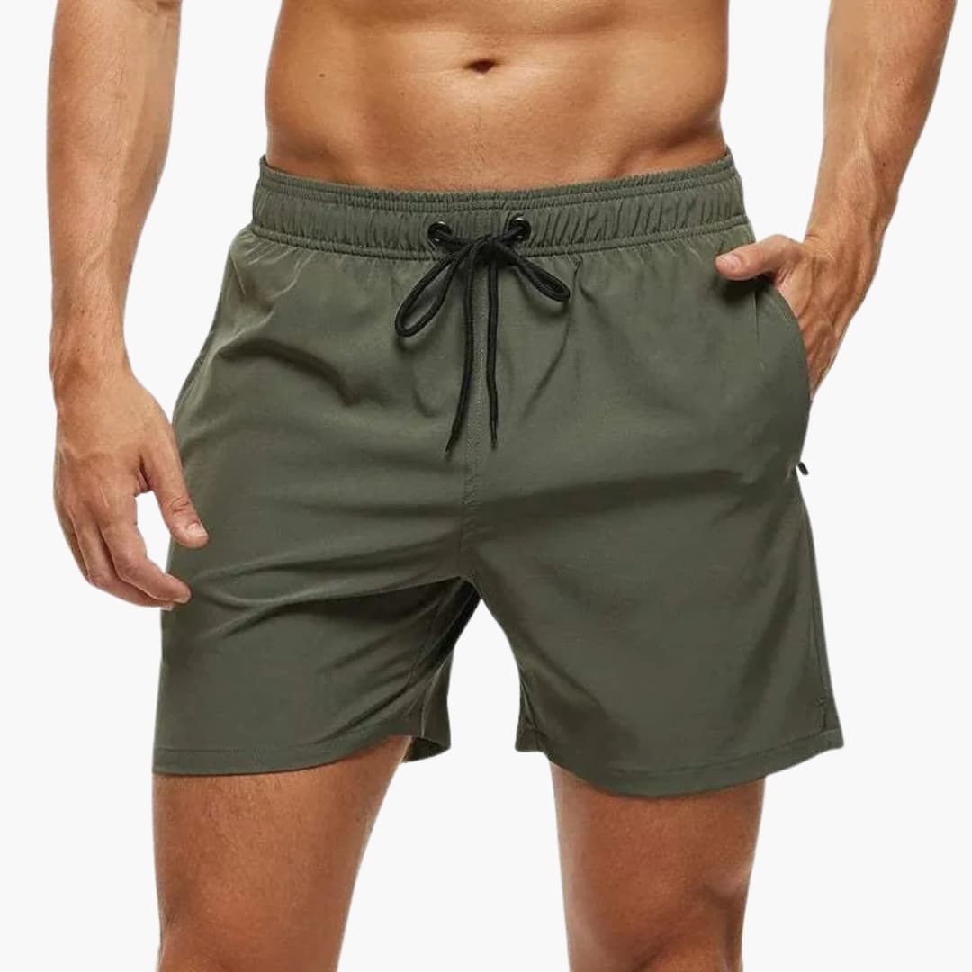 Men's Swim Trunks Adjustable Drawstring Waist