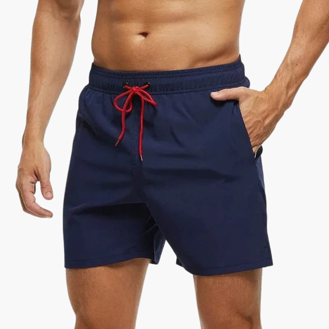 Men's Swim Trunks Adjustable Drawstring Waist