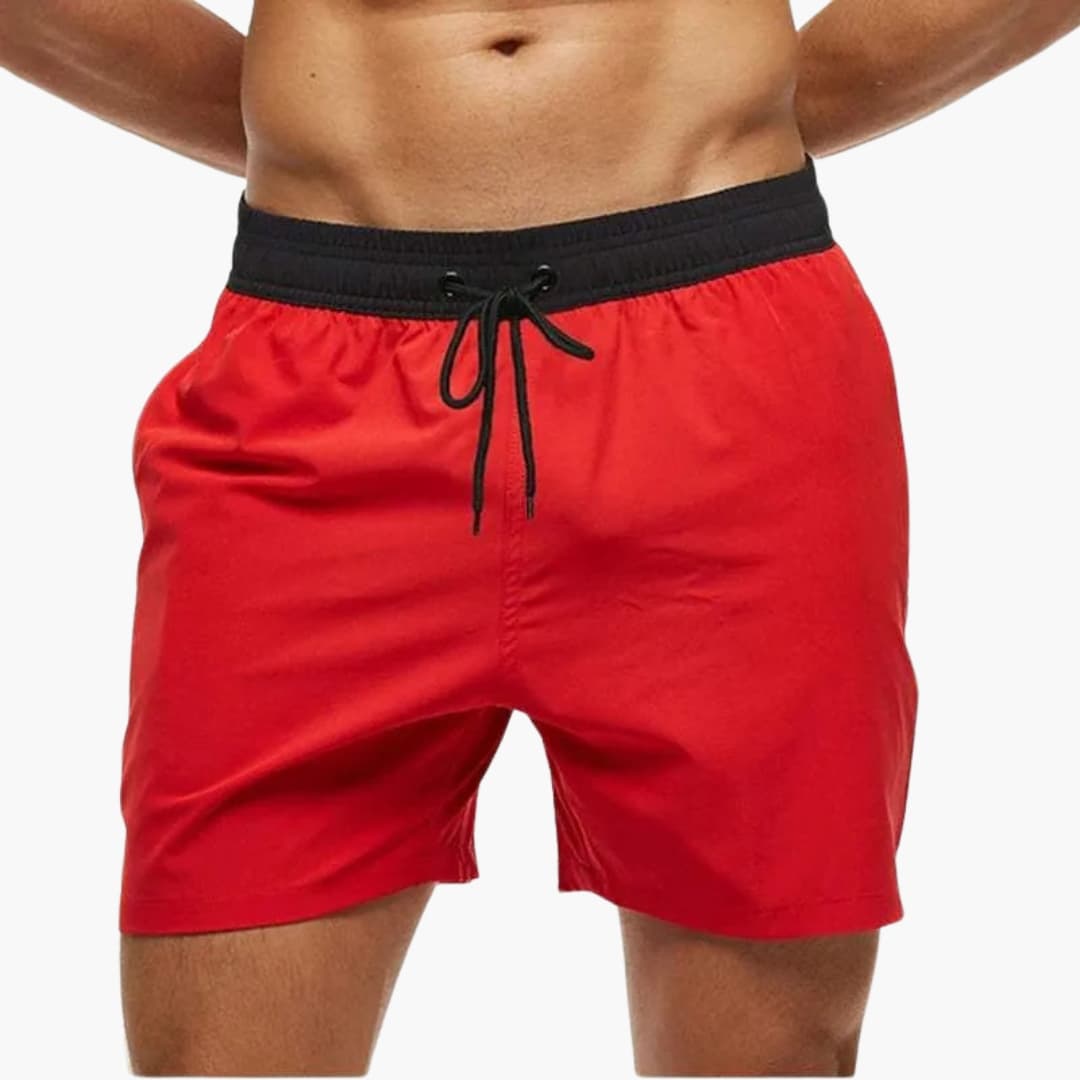 Men's Swim Trunks Adjustable Drawstring Waist