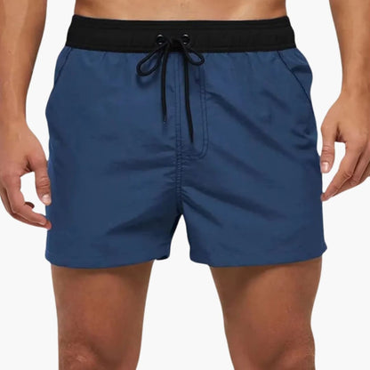 Men's Swim Trunks Drawstring Waist