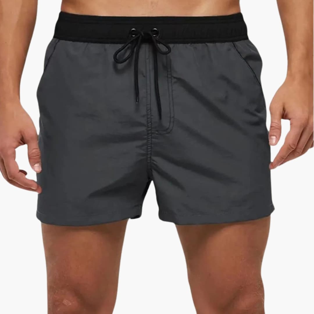Men's Swim Trunks Drawstring Waist
