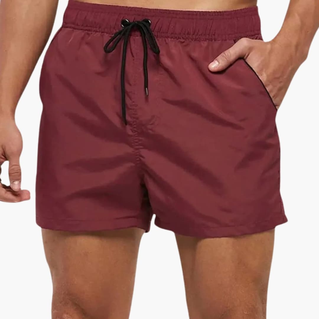 Men's Swim Trunks Drawstring Waist