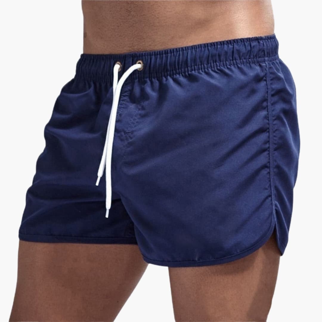 Men's Swim Trunks Elastic Drawstring Waist