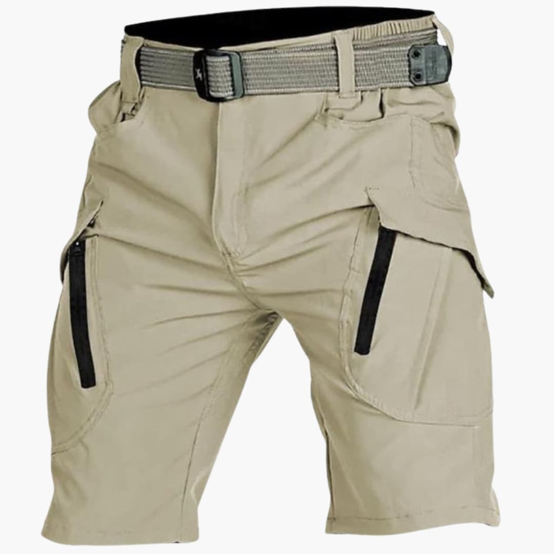 Men's Tactical Cargo Shorts With Belt - Vonnera