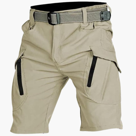 Men's Tactical Cargo Shorts With Belt - Vonnera
