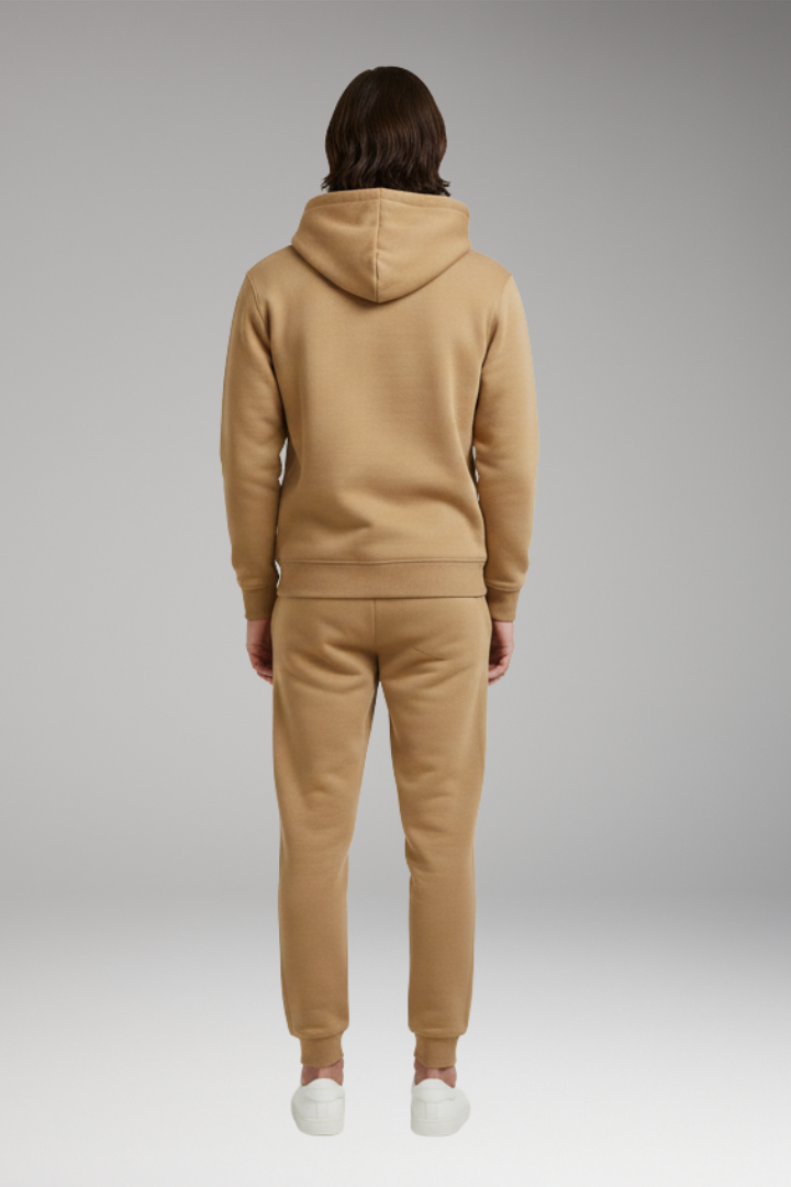 Men's Hoodie Tracksuit Set Tapered Joggers