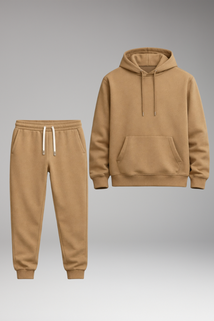 Men's Hoodie Tracksuit Set Tapered Joggers - Vonnera