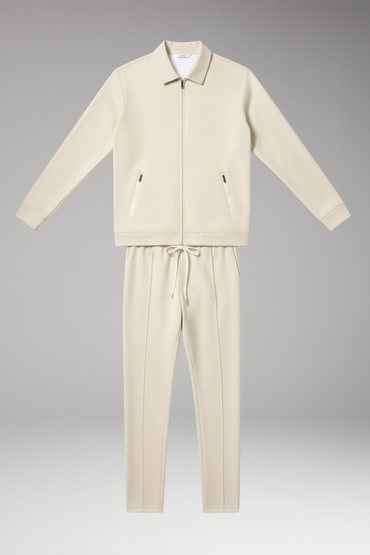 Men's Tracksuit Set Zip Jacket Tapered Pants - Vonnera