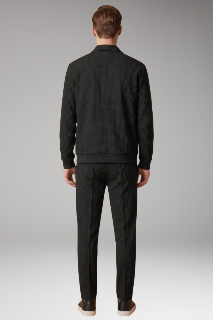 Men's Zip Up Tracksuit Straight Leg Pants
