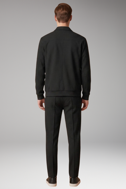 Men's Zip Up Tracksuit Straight Leg Pants
