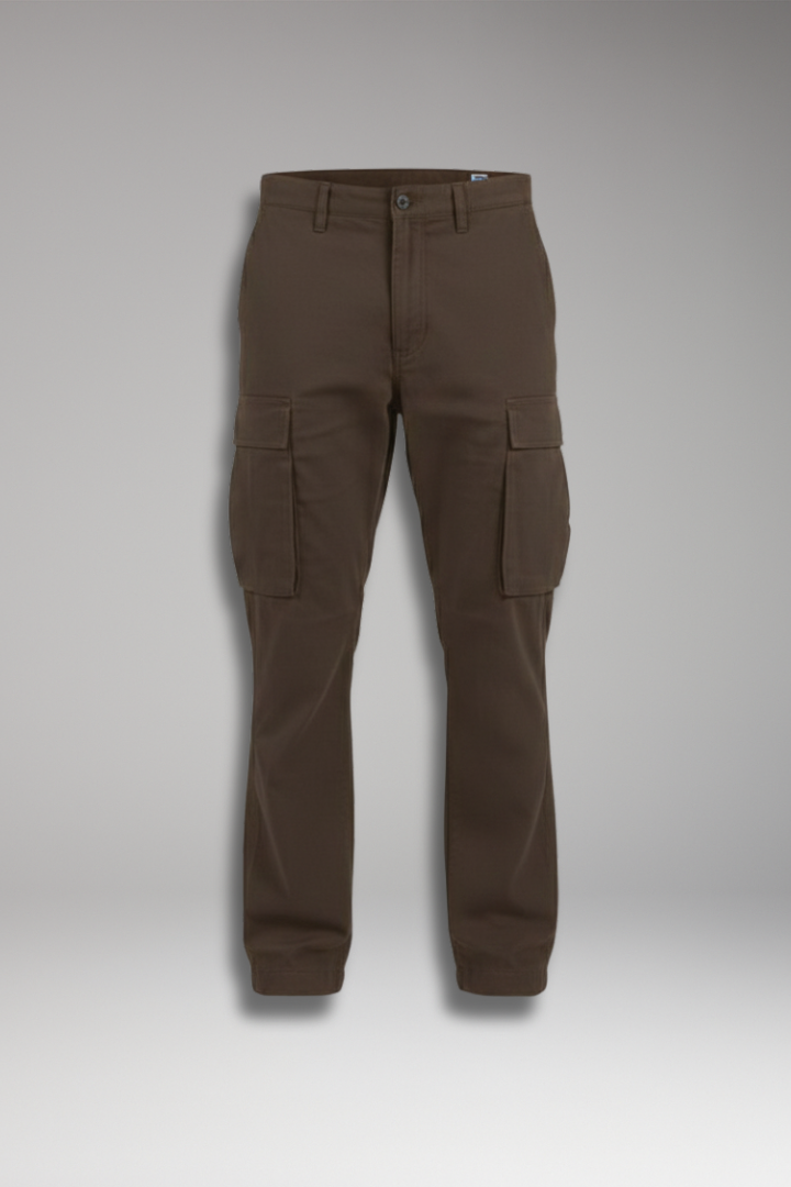 Men's Cargo Pants Drawstring Waist Multiple Pockets - Vonnera
