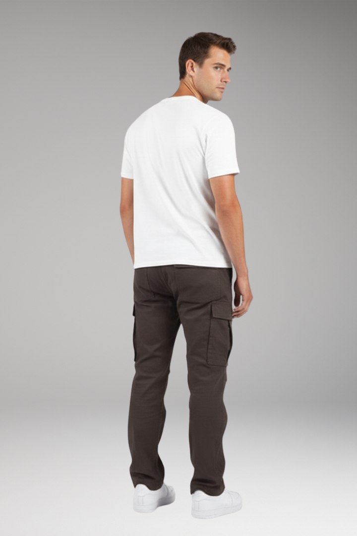 Men's Cargo Pants Drawstring Waist Multiple Pockets