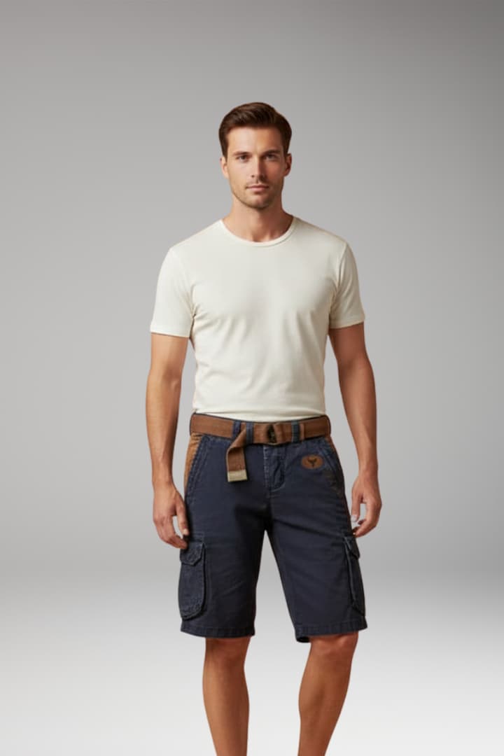 Men's Cargo Shorts Multiple Pockets