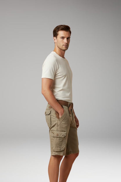 Men's Cargo Shorts Multiple Pockets