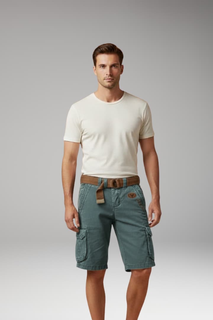 Men's Cargo Shorts Multiple Pockets
