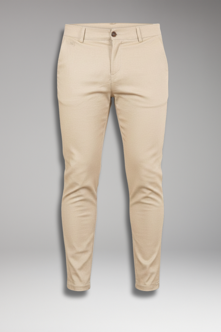 Men's Slim Leg Chino Pants Button Fly - Vonnera