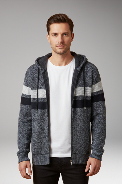 Men's Hooded Zip Jacket