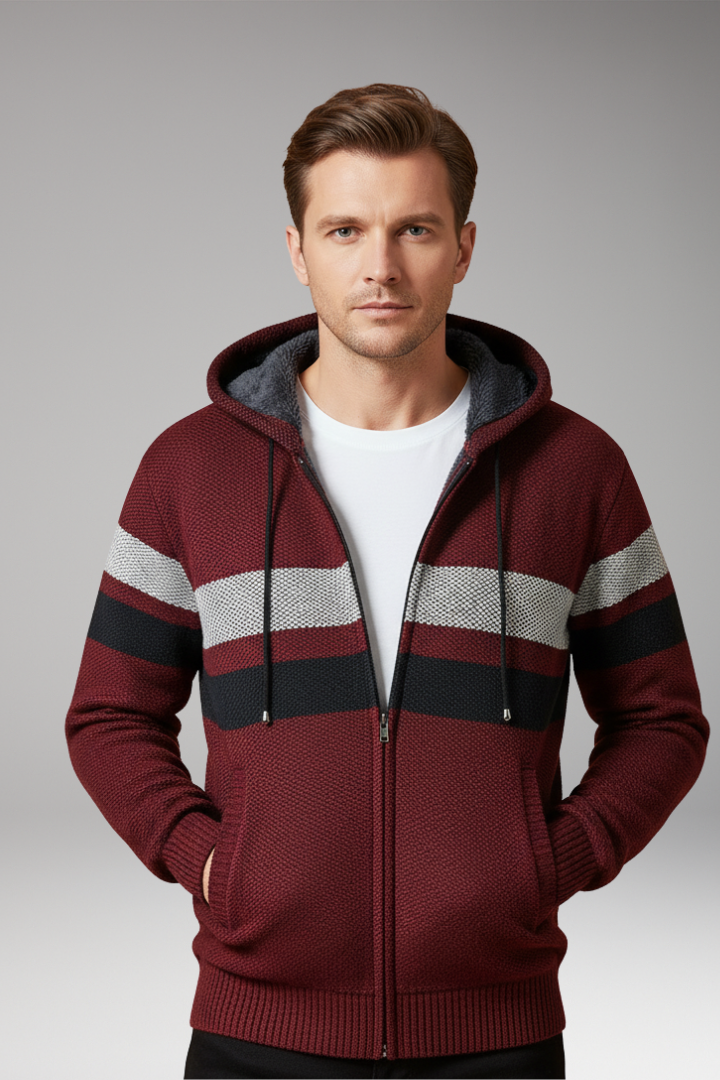 Men's Hooded Zip Jacket