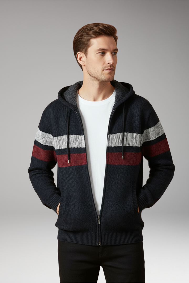 Men's Hooded Zip Jacket