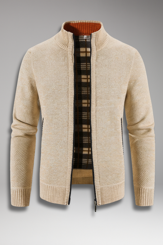 Men's Zip Jacket Interior Patterned - Vonnera