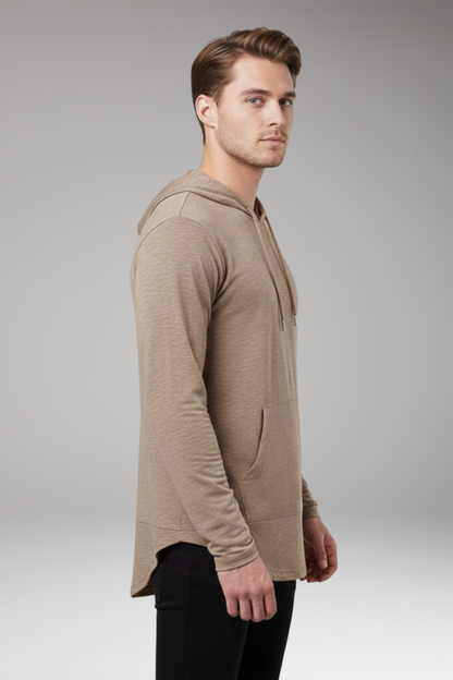 Men's Outdoor Hoodie Drawstring Hood Front Pocket
