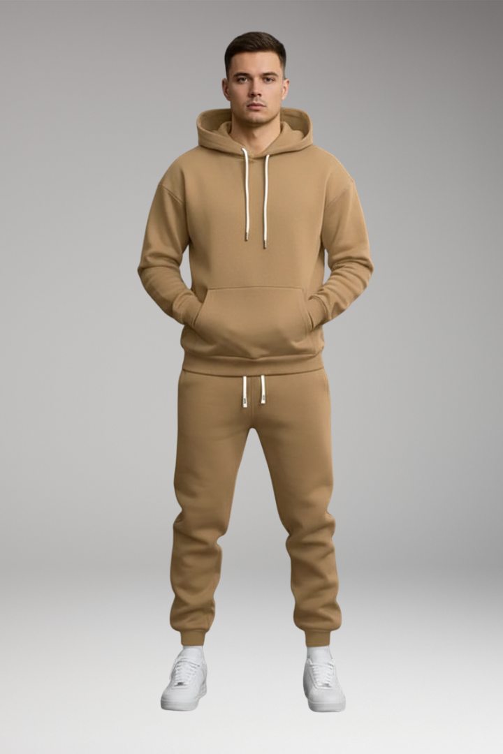Men's Hooded Tracksuit Jogger Set