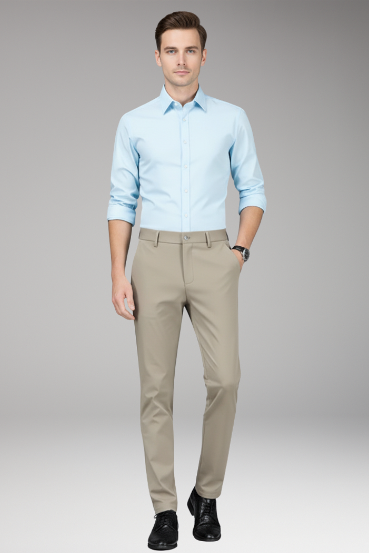 Men's Straight Leg Stretch Trousers