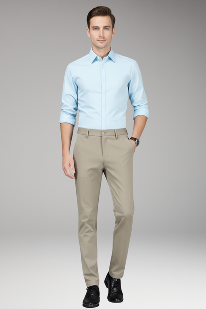 Men's Straight Leg Stretch Trousers