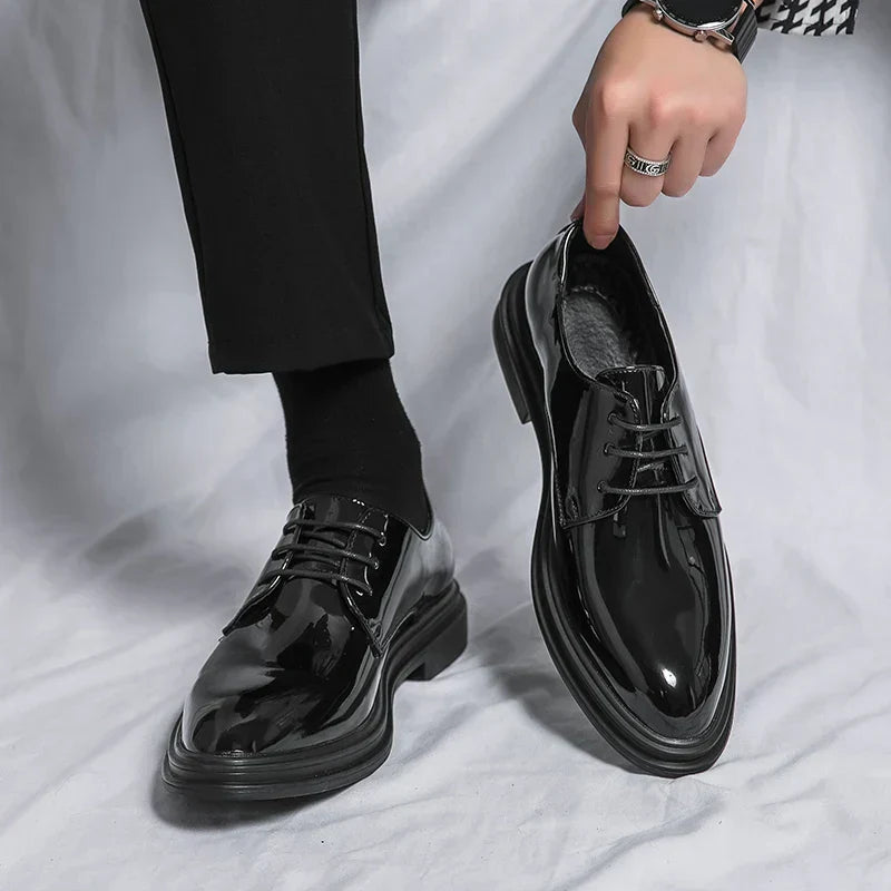 Men's Lace-Up Dress Shoes Formal Leather