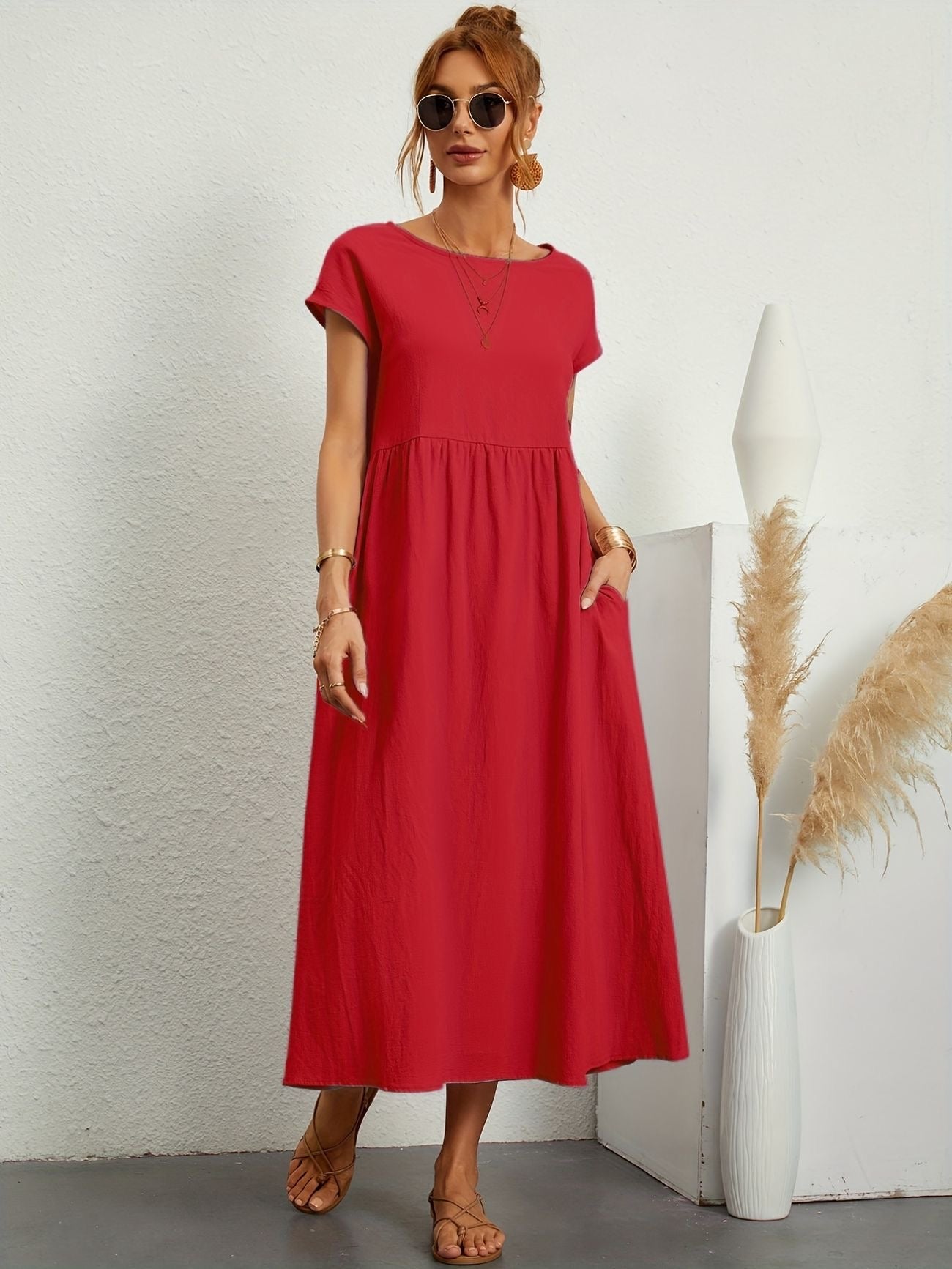 Women's Relaxed Fit Maxi Dress