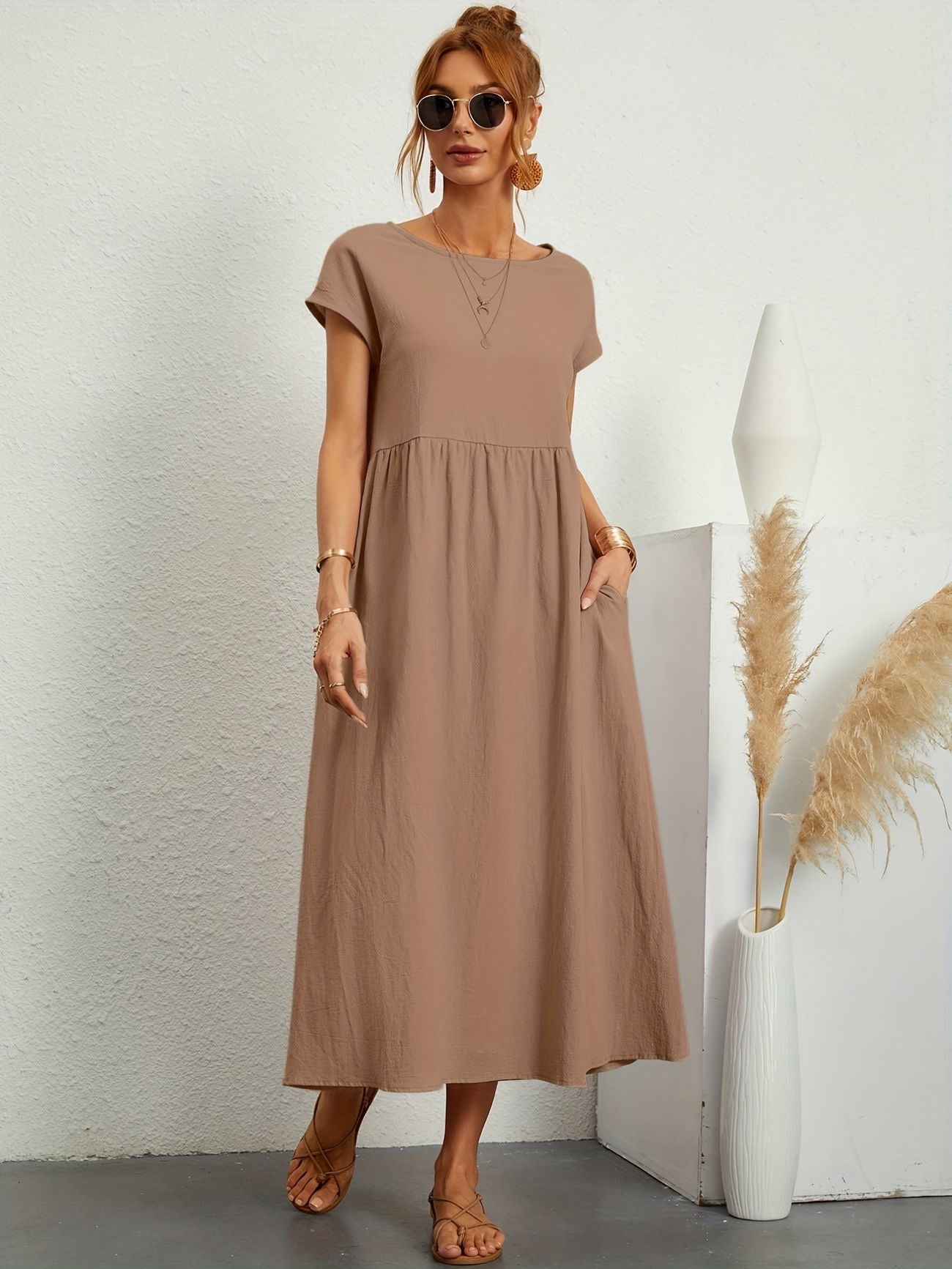 Women's Relaxed Fit Maxi Dress