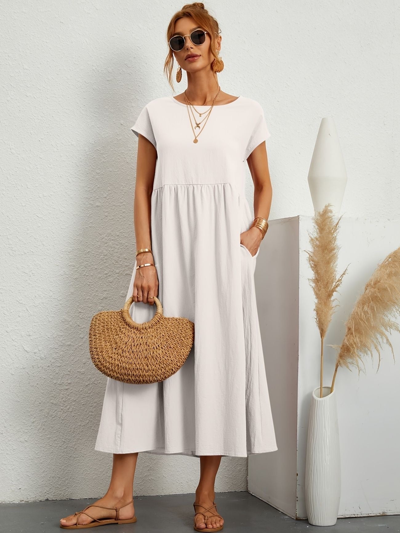 Women's Relaxed Fit Maxi Dress