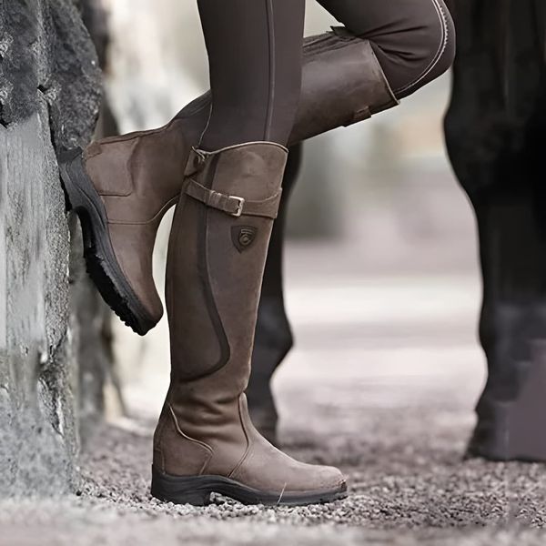 Women's Mid Tube Knight Boots Comfortable - Vonnera