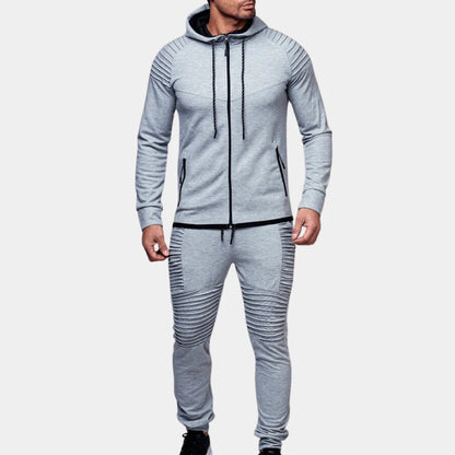Men's Cotton Blend Tracksuit Soft Functional Details