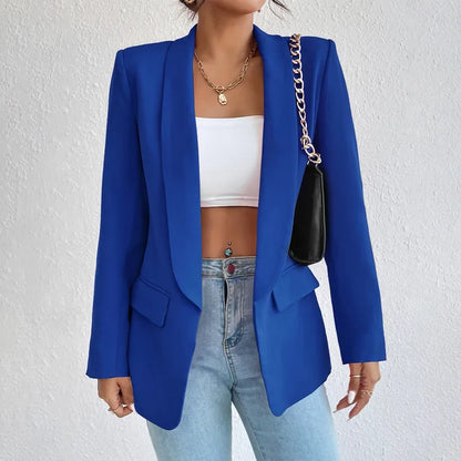 Women's Tailored Blazer Chic Office Jacket