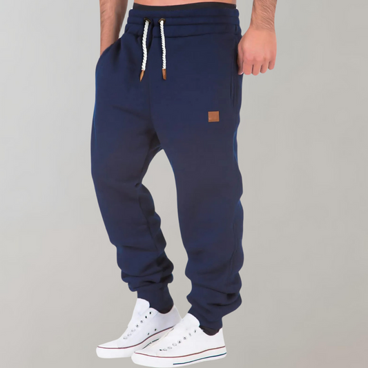 Men's Tapered Jogger Pants Cuffed Hem - Vonnera