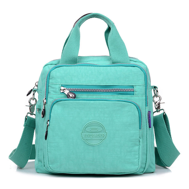 Waterproof Crossbody Bag Polyester Versatile Black