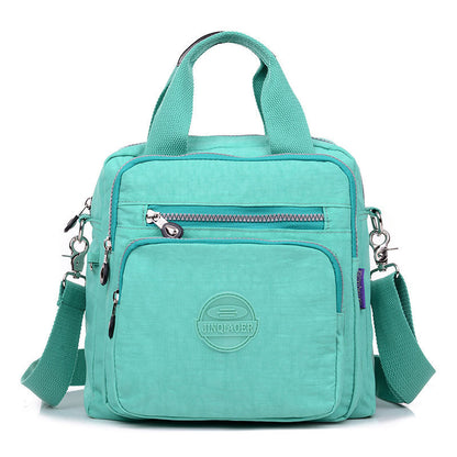 Waterproof Crossbody Bag Polyester Versatile Black